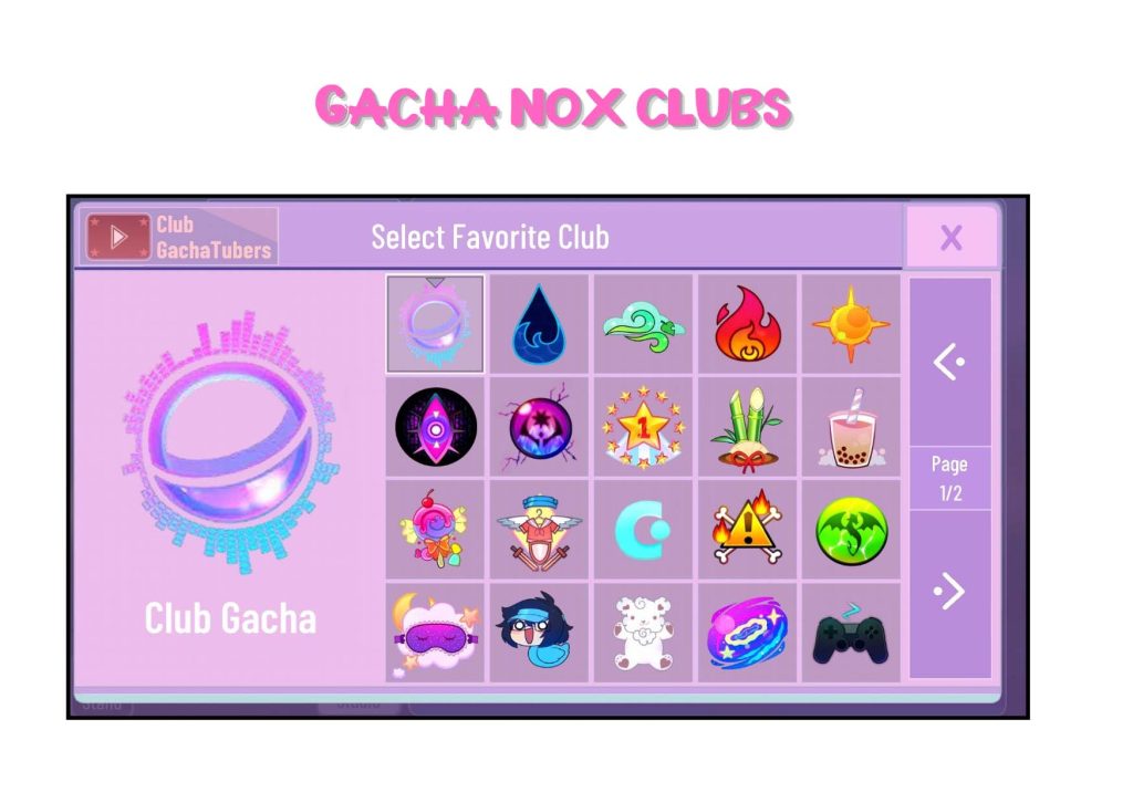 gachanox clubs