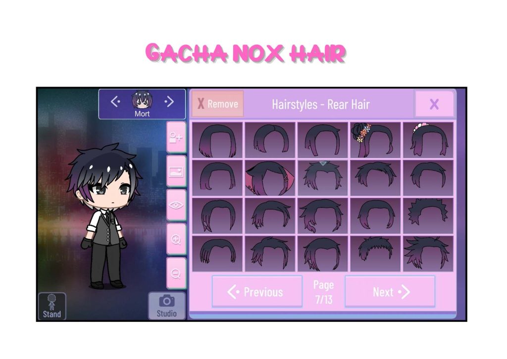 gachanox hair