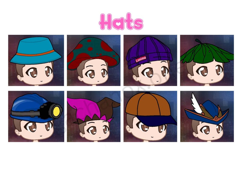gachanox hats