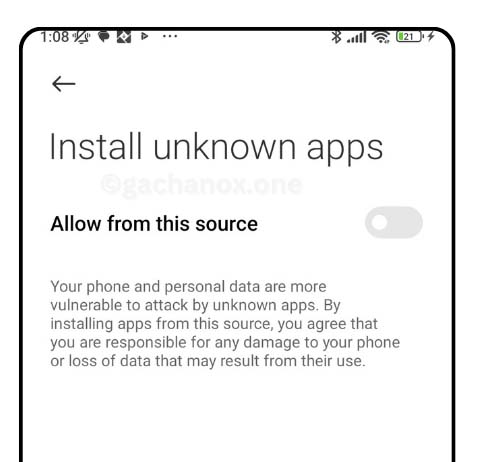 chrome enable unknown apps