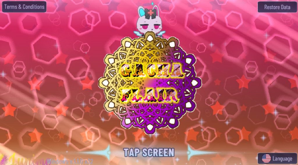 Gacga Flair main screen