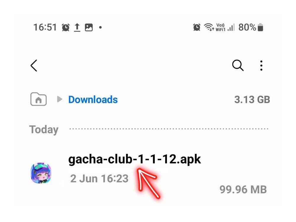 gacha club apk setup file