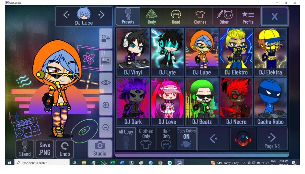 gacha club app play on windows pc