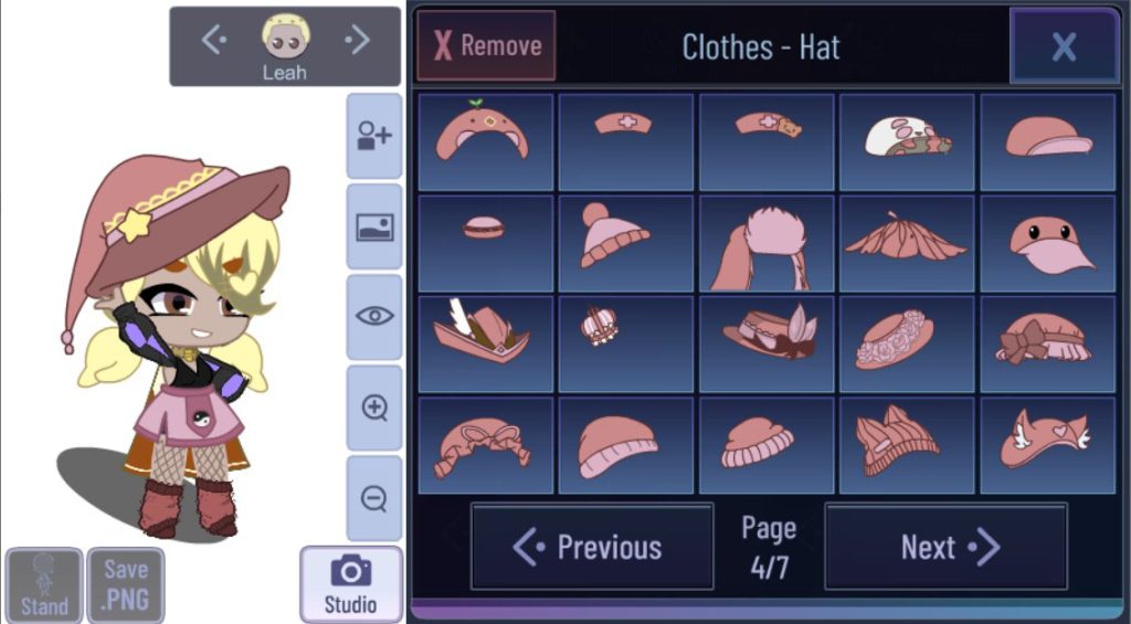 gacha luminal hats